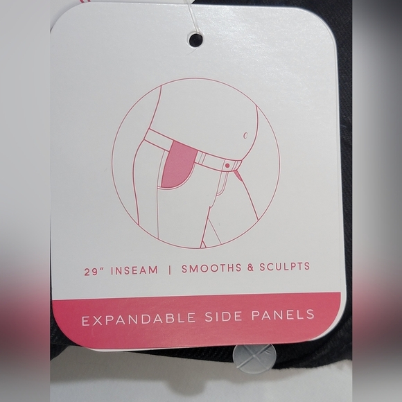 Isabel Maternity by Ingrid & Isabel Skinny Entubado Black Maternity Jean Size 6 - Picture 2 of 15